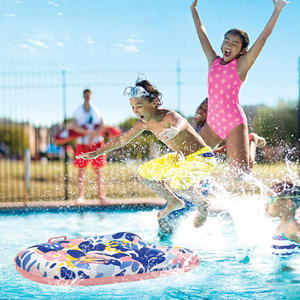 <span class=keywords><strong>Bodyboard</strong></span> gonflable portatif de débutant d'enfants de PVC écologique avec le balancier progressif et la poignée pour la piscine - Product Image 1