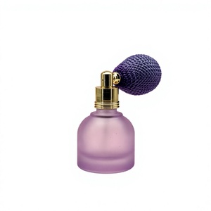 Pink Purple Green White Brown <b>10ml</b> Luxury Glass Perfume <b>Bottle</b> with Airbag Atomizer and Fine Mist Sprayer - Product Image 6
