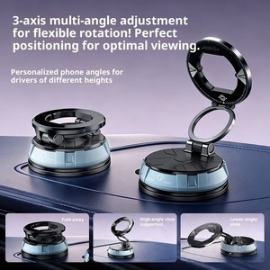 Soporte Magnético para Teléfono de Coche K23 con Succión al Vacío, Rotación de 360 Grados, para Navegación, Compatible con Teléfonos de 4.7 a 7 Pulgadas - Product Image 2