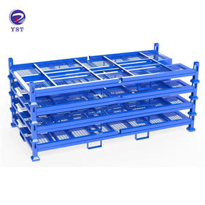 Caisse en acier en métal de moto de stockage sûr durable empilable résistant - Product Image 2