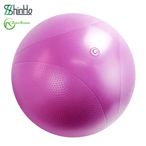 Ballon de yoga et de Pilates de qualité supérieure de l'usine Zhensheng, 55 cm, 65 cm, 75 cm, 85 cm, avec logo de marque, pour la vente en gros - Product Image 3