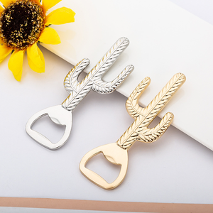 Cadeaux de mariage pour les invités Cactus décapsuleur Baby Shower baptême <span class=keywords><strong>cadeau</strong></span> faveur de mariage - Product Image 2