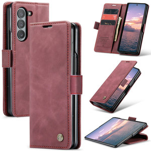 Bán buôn Chất lượng cao PU Leather <span class=keywords><strong>Wallet</strong></span> trường hợp điện thoại cho Samsung cho Galaxy Z gấp 7 <span class=keywords><strong>6</strong></span> 5 4 điện thoại di động trường hợp - Product Image 4