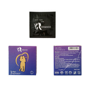 Latex-Kondom Hohe Qualität Bester Fruchtgeschmack Kondom für Männer aus Natürlichen Materialien CE-Zertifiziert Kondome 3er-Pack mit Eigenem Logo - Product Image 6