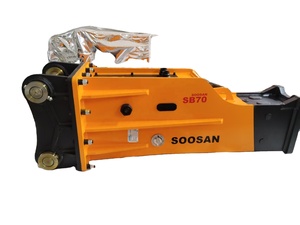 Martillo Hidráulico SOOSAN SB70 con Caja Silenciadora para Excavadora de 16-21 Toneladas, Accesorio para Demolición y Construcción - Product Image 3
