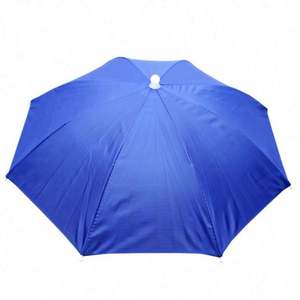 Parapluie pliable manuel à trois sections, imperméable, réglable, pour homme, idéal pour le camping, la pêche et les activités de plein air. - Product Image 2