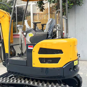 Excavadora hidráulica de orugas con cabina 0,8 t 1T 1,5 T 2T 3t, excavadora diésel de jardín - Product Image 5