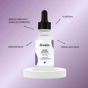 Sérum anti-âge Divain Care Renew Booster 1% Retinal Solution - Product Image 2