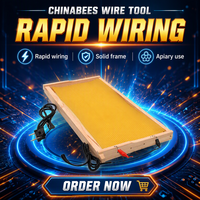 Neues elektrisches Heizgerät zum Einbetten von Bienenwabenrahmen, China Imkerei-Werkzeug, EU-Stecker, 110-240V, 60W, 3 Monate Garantie