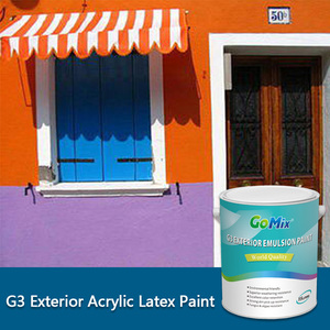 Fourniture du fabricant de revêtements muraux pour la décoration murale intérieure et extérieure Bonne mise à niveau 20 kg Couleurs de peinture au latex pour la <span class=keywords><strong>maison</strong></span> - Product Image 3