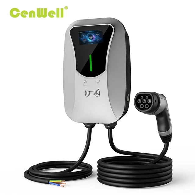 7kw 11kw 22kw Smart Wall-mount Electric Vehicle Charging Station 32a Type 2 Wallbox 3-phase EV Charger for Home