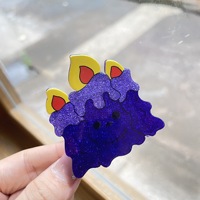 Nouvelle Arrivée Halloween – Petite Pince à Cheveux en Acrylique, Chapeau Magique, Chauve-souris, Citrouille, Fantôme – Accessoires Cheveux pour Femme