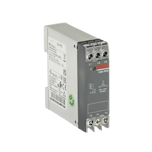 Relais de surveillance triphasé miniature industriel 220V pour armoires de commande et équipements d'automatisation usage général - Product Image 1
