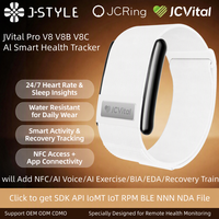 Bracelets connectés intelligents JCVital V8 V8B V8C avec suivi des données de sommeil en temps réel, certifiés CE FCC Reach RPHS, OEM ODM