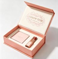 Emballage cosmétique de luxe personnalisé FX, boîte cadeau, fermeture magnétique, carton rigide, impression quadricolore, gaufrage/débossage, écologique