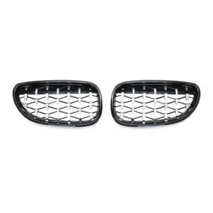 Tiypeor Xe Kim Cương sao băng phía trước thận nướng cho BMW E60 2003 - 2009 5 Series bóng đen - Product Image 5