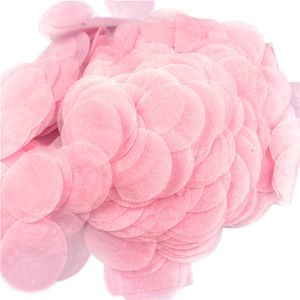 RS0923-2 Confeti de Papel de Arroz, Confeti de Papel de Seda, Confeti de Papel en Círculos para Globos, Bodas, Cumpleaños, Fiestas - Product Image 2