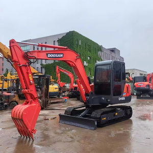 <b>Cheap</b> Used Mini Excavators DOOSAN DH55 5.5ton Hydraulic Crawler Home Used Farm Equipment DH55/DH60/DH80 Excavator Machine - Product Image 1