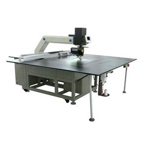 Machine à coudre industrielle à lit plat programmable avec rotation de tête à 360 degrés pour la tapisserie de sièges de voiture, informatisée - Product Image 5