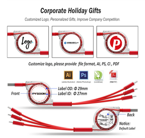 Cable de Carga Rápida USB Tipo-C Retráctil Multifuncional 6 en 1, Multicolor, con Conductor de Cobre Puro de 60W para Computadora e Impresora - Product Image 2