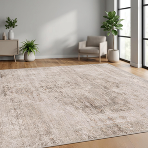 Tapis de sol lavable en machine, antidérapant, en polyester, style ferme, à poils ras, résistant aux taches, pour chambre et salon - Product Image 2