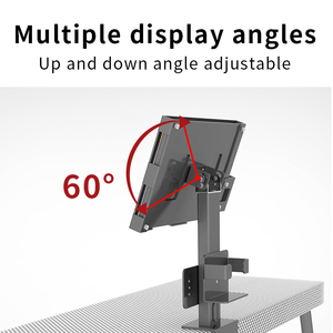 <span class=keywords><strong>Support</strong></span> de terminal Vesa POS supplémentaire personnalisable <span class=keywords><strong>Support</strong></span> de <span class=keywords><strong>tablette</strong></span> de bureau <span class=keywords><strong>Support</strong></span> de commande de <span class=keywords><strong>caisse</strong></span> enregistreuse en libre service - Product Image 6