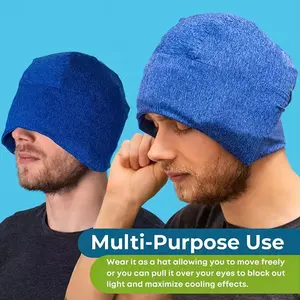 Compresa de Gel sólido flexible suave y lavable de larga duración, envoltura de terapia para aliviar la tensión, dolor de cabeza, migraña, tapa envolvente para aliviar - Product Image 6