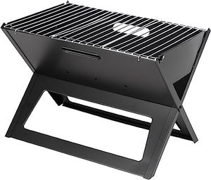 Portable Stainless Steel Folding BBQ <strong>Grill</strong> Modern Style Outdoor <strong>Charcoal</strong> <strong>Grill</strong> for Camping &amp; Cooking - Product Image 4