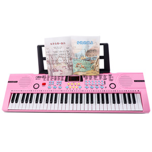 Octave Baby 61-Key Electronic <b>Keyboard</b> For Children Educational Toy Musical <b>Instrument</b> For Girls Age 5-7 Years BD-612 - Product Image 2