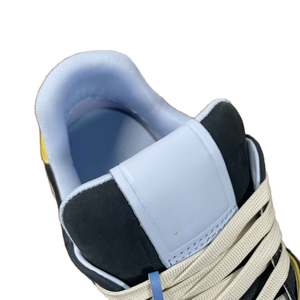 รองเท้าผ้าใบเทรนเนอร์สุดหรูสำหรับผู้ชายและผู้หญิง รองเท้ากีฬาบาสเก็ตบอลลำลอง พร้อมโลโก้ เหมาะสำหรับฤดูหนาว ฤดูใบไม้ร่วง ฤดูร้อน ฤดูใบไม้ผลิ ใช้เดินหรือวิ่งได้ - Product Image 5