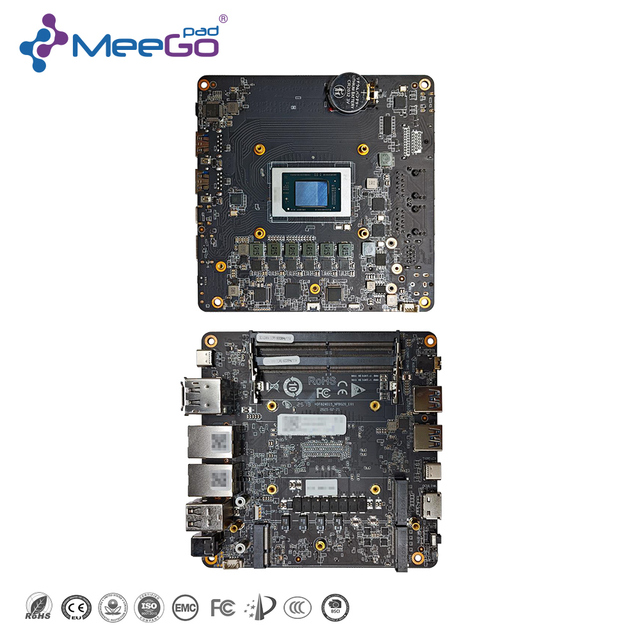 Ultra Small AMD Ryzen AI 9 365 CPU Motherboard 120x120mm Ryzen AI 300 Dual Channel High Fidelity Audio ITX Form Factor