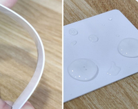 Carte vierge imprimable recto-verso au format carte de crédit, en PVC blanc, compatible NFC, pour impression jet d'encre et sublimation