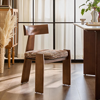 Chaises de salle à manger de style français, modernes, en velours blanc ciré, avec dossier, pour la maison, le bureau ou l'îlot de cuisine, design de créateur