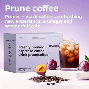พรีเมี่ยม ลูมิฟลอร่า กาแฟดำพรุน ผลิตภัณฑ์สกัดเย็น สารสกัดเอสเพรสโซเข้มข้น ปราศจากไขมันทรานส์ ปราศจากน้ำมันถั่ว - Product Image 1