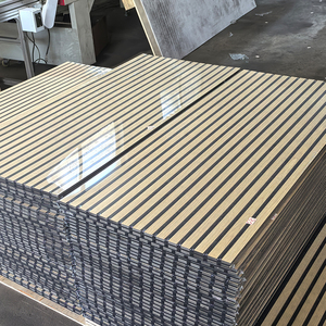 Akupanel North America 2400*600 <strong>Sound</strong> <strong>Proof</strong> Wall Slat Wood Nature Veneer Acoustic Wood Slatted Wall Acoustic <strong>Panels</strong> for Interior - Product Image 2