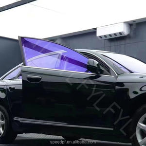 गिरगिट विंडो टिंट 86% vlt रंग परिवर्तन लाल नीले बैंगनी रंग के गुलाबी रंग का लाल नीला बैंगनी टिंट विंडशील्ड सौर कार विंडो फिल्म - Product Image 4