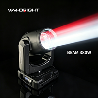 Projecteur de scène à tête mobile 380W Prism King Multi Prism Beam Spot avec DMX512 et LED blanc + 13 couleurs pour discothèques, DJ et événements de mariage
