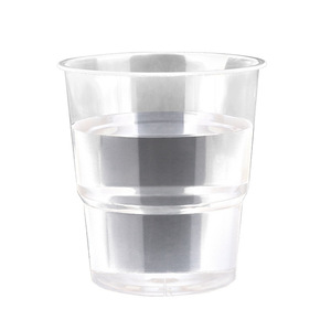 Gobelet jetable pour avion, en plastique transparent épaissi, 145 ml, 180 ml, 230 ml, pour voyage, gobelet en PP résistant et transparent - Product Image 1
