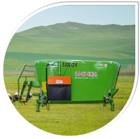 Nouveau mélangeur vertical stationnaire IMETEC 9JGL pour l'alimentation des vaches/bovins, mélange d'aliments, garantie de 2 ans, longue durée de vie