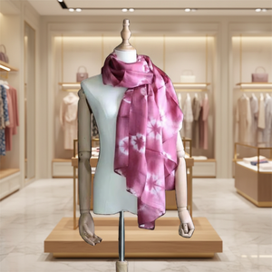 Écharpes et châles traditionnels en lin longs - Couleur/taille personnalisable, légers et durables, multi-usages - Product Image 4