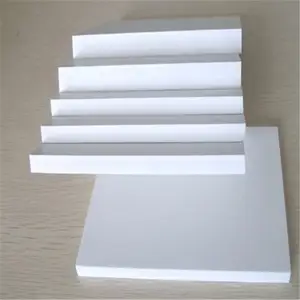 Panneau de mousse de PVC haute densité 4x8 feuille de PVC noir blanc imperméable feuille de mousse de PVC