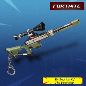 All'ingrosso accessori per giochi di notte forti riser estinzione fucile da cecchino modello portachiavi giocattolo per bambini decorazioni per la casa - Product Image 2