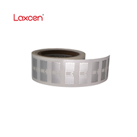 Laxcen |   Étiquette RFID personnalisable en usine, échantillon gratuit, étiquette RFID encastrée M730 43*18mm 860-960Mhz pour la logistique et les vêtements