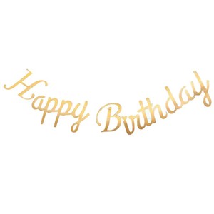 <span class=keywords><strong>Guirlande</strong></span> de lettres dorées <span class=keywords><strong>Joyeux</strong></span> <span class=keywords><strong>Anniversaire</strong></span>, décoration de fête pour bébé, garçons, filles, <span class=keywords><strong>anniversaire</strong></span>, bannière en papier <span class=keywords><strong>Joyeux</strong></span> <span class=keywords><strong>Anniversaire</strong></span> - Product Image 1