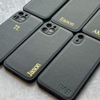 Coque de téléphone pour Iphone Coque de téléphone en silicone véritable Coque arrière de téléphone mobile personnalisée Différents styles et graphiques personnalisés