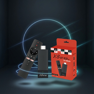   XS97 Android TV Stick 4K HD สตรีมมิ่งดองเกิลแบบพกพา รองรับ OEM โลโก้และบรรจุภัณฑ์แบบกำหนดเอง ขายดี มีจำหน่ายจำนวนมาก - Product Image 1