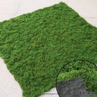 Tissu Durable de haute qualité gazon en mousse artificielle pelouse bionique immortelle Micro paysage plante verte aménagement paysager Pâques