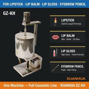 XUANHUA GZ-KH Machine semi-automatique haute précision pour le mélange de cosmétiques en gel, avec chauffage à l'huile thermique, capacité 20L, pour le verre et le rouge à lèvres - Product Image 4