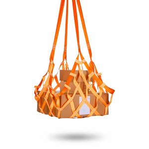 Giá Bán Buôn Hàng Hóa Nâng Net Nhiệm Vụ Nặng Nề Vải Hàng Hóa Net Polyester Phẳng Polyester Sling Cẩu Lưới - Product Image 5