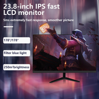 Moniteur d'ordinateur 23.8 pouces écran IPS 165hz moniteur de jeu Esports affichage FHD 2K 4K moniteur de jeu professionnel